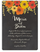 Plentiful Blossoms Wedding Invitations
