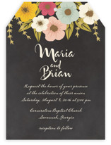 Plentiful Blossoms Wedding Invitations