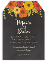 Plentiful Blossoms Wedding Invitations