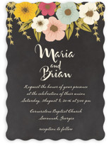 Plentiful Blossoms Wedding Invitations