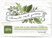 Birch Bark Woods Wedding Invitations