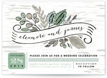 Birch Bark Woods Wedding Invitations