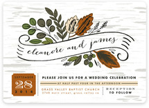 Birch Bark Woods Wedding Invitations