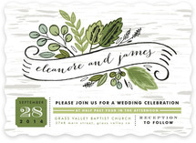 Birch Bark Woods Wedding Invitations