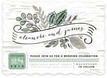 Birch Bark Woods Wedding Invitations