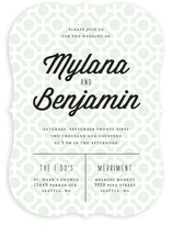 Mod Dots Wedding Invitations