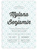 Mod Dots Wedding Invitations