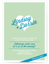 I Heart You Wedding Invitations