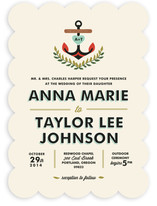 Nautical Campy Love Wedding Invitations