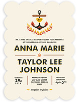 Nautical Campy Love Wedding Invitations