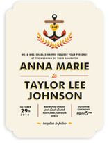 Nautical Campy Love Wedding Invitations