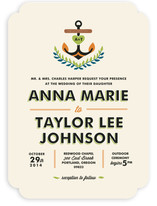 Nautical Campy Love Wedding Invitations