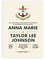 Nautical Campy Love Wedding Invitations