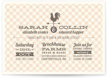 Country Classic Wedding Invitations