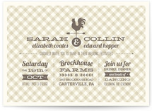 Country Classic Wedding Invitations