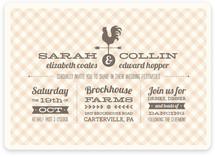Country Classic Wedding Invitations
