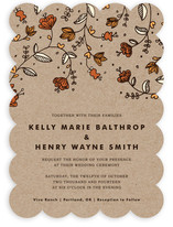 Bud and Blossom Wedding Invitations