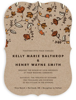 Bud and Blossom Wedding Invitations