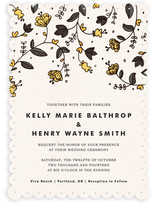 Bud and Blossom Wedding Invitations