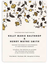 Bud and Blossom Wedding Invitations