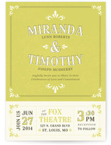 Marquee Wedding Invitations