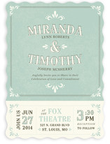 Marquee Wedding Invitations