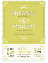Marquee Wedding Invitations