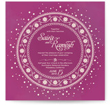 Indian Unity Wedding Invitations