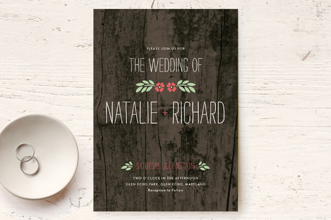 In the Park Wedding Invitations