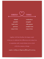Celebrate Your Differences Wedding Invitations
