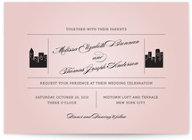Skyscaper Wedding Invitations
