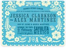 Papel Picado Wedding Invitations