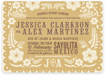 Papel Picado Wedding Invitations