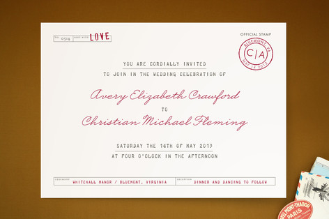 Telegram Wedding Invitations