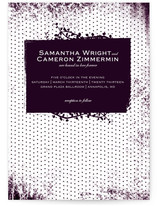 Dark Romance Wedding Invitations