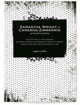 Dark Romance Wedding Invitations
