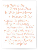 Charm School Wedding Invitations