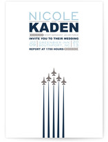 Air Force Salute Wedding Invitations