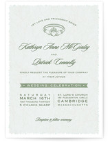 Classic Claddagh Wedding Invitations