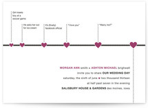 A Love Story Wedding Invitations