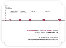 A Love Story Wedding Invitations