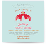 Elephant Heart Wedding Invitations