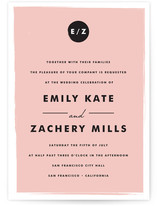 Retro Charm Wedding Invitations