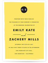 Retro Charm Wedding Invitations