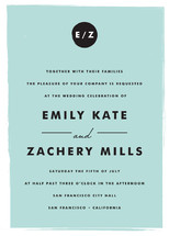 Retro Charm Wedding Invitations