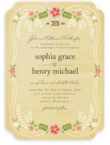 Wisteria Wedding Invitations