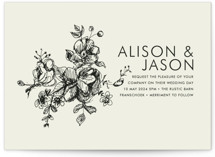 Elegance Illustrated Wedding Invitations