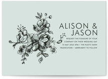 Elegance Illustrated Wedding Invitations