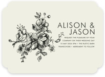 Elegance Illustrated Wedding Invitations