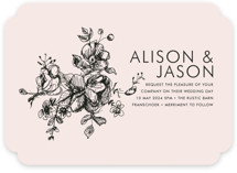 Elegance Illustrated Wedding Invitations